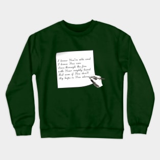 My Hope is You Alone Crewneck Sweatshirt